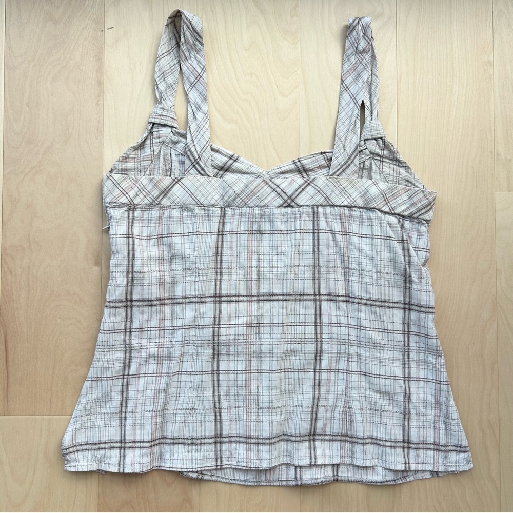 PLAID CAMI TOP - Picture 5 of 6
